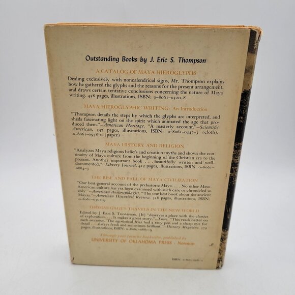 Maya Archaeologist by J. Eric S. Thompson Vintage 1963 Third Printing HCDJ BK050 - Picture 3 of 11